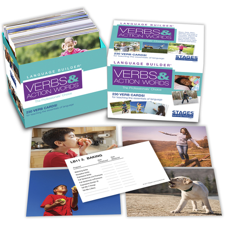 STAGES LEARNING MATERIALS Language Builder® Picture Cards, Verbs SLM-011